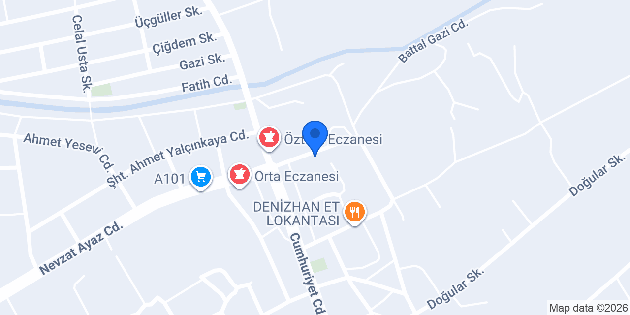 Akpunar Yapı Malzemeleri konumu