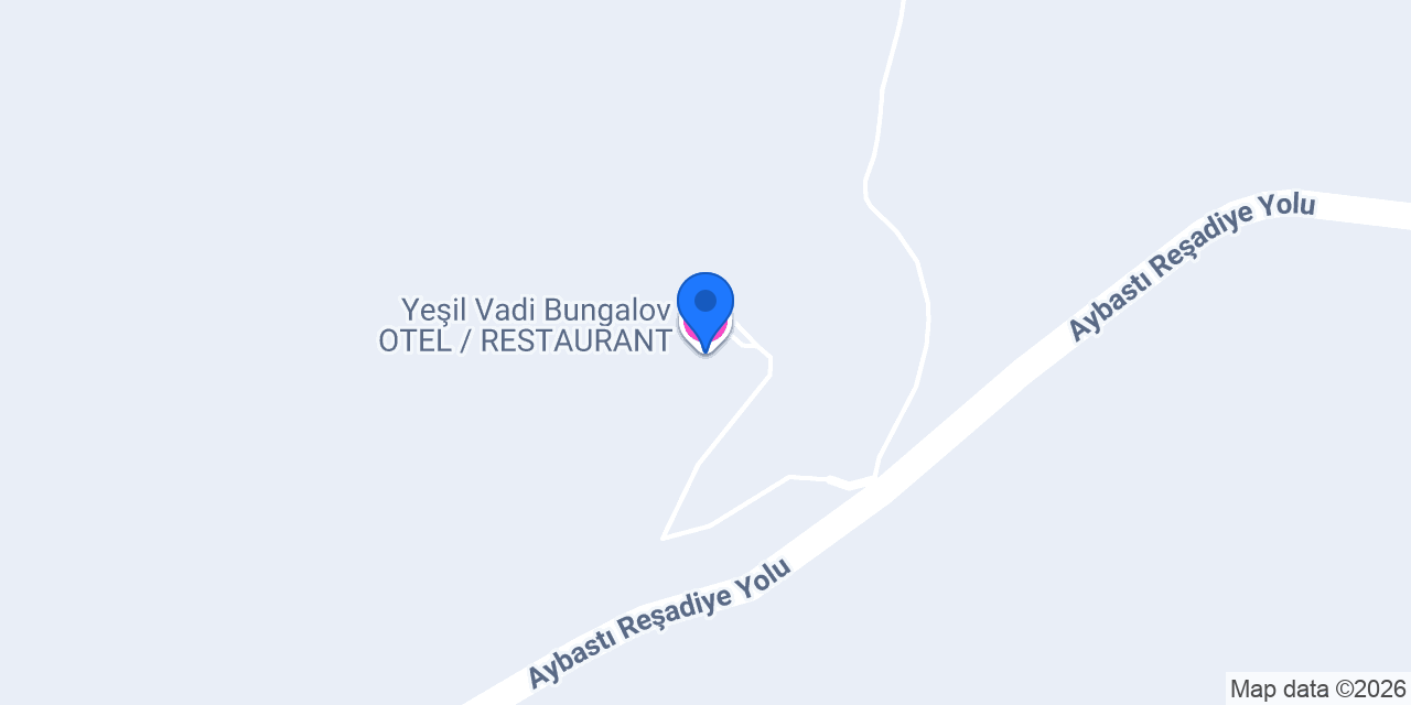 Yeşil Vadi Bungalov OTEL / RESTAURANT konumu