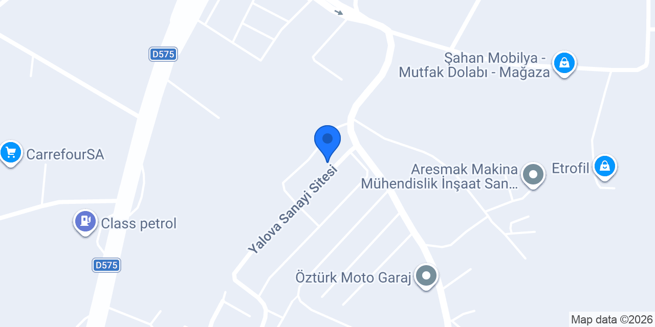 Hanka Mobilya ve Dekorasyon konumu