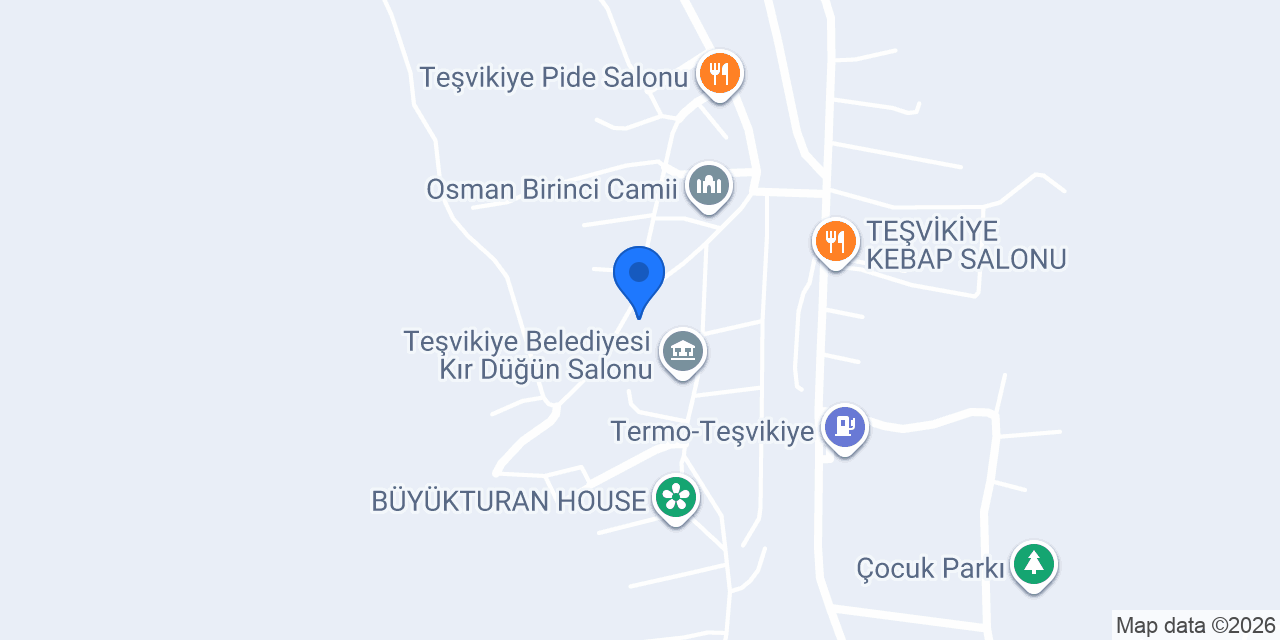 Öztek Orman Ürünleri konumu