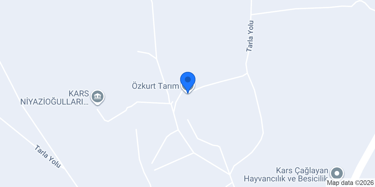 Özkurt Tarım konumu