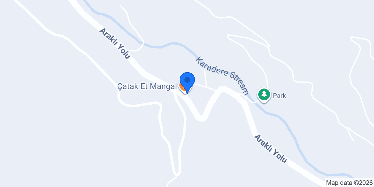 Çatak Et Mangal konumu