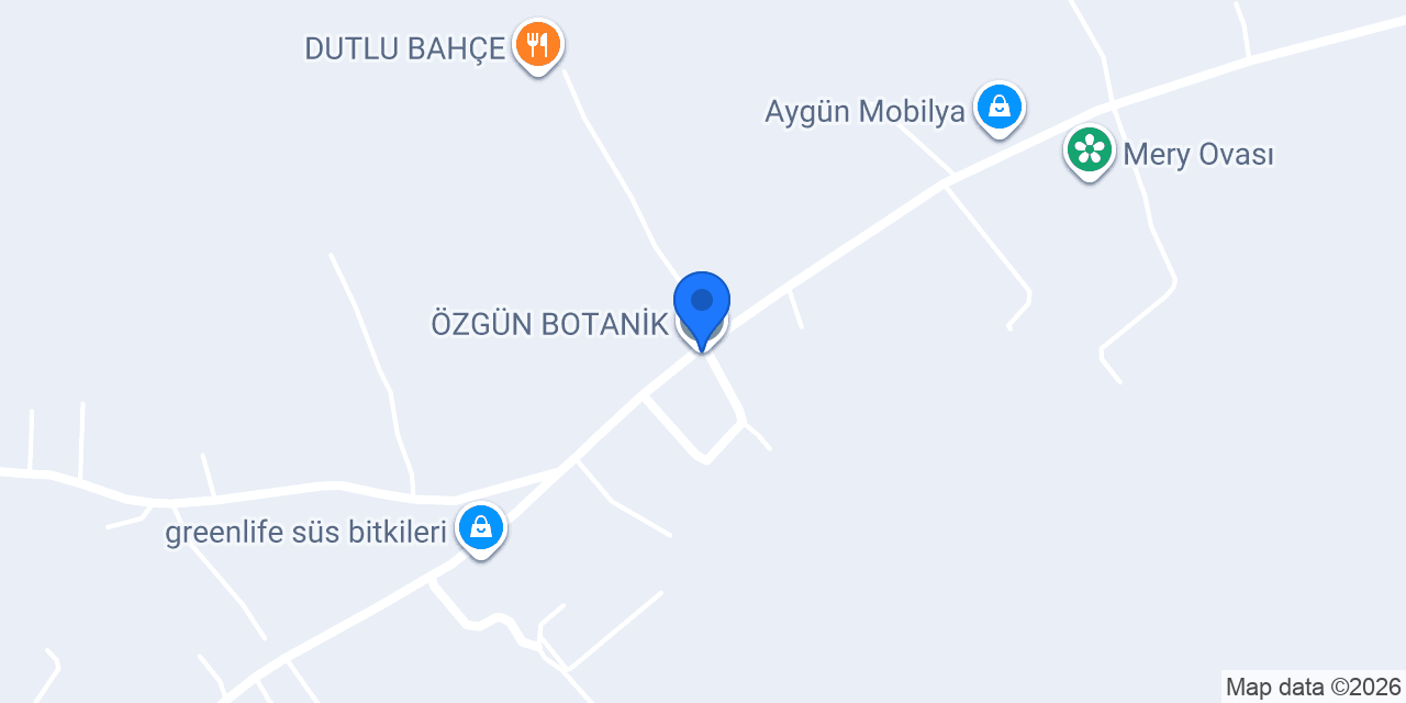ÖZGÜN BOTANİK konumu