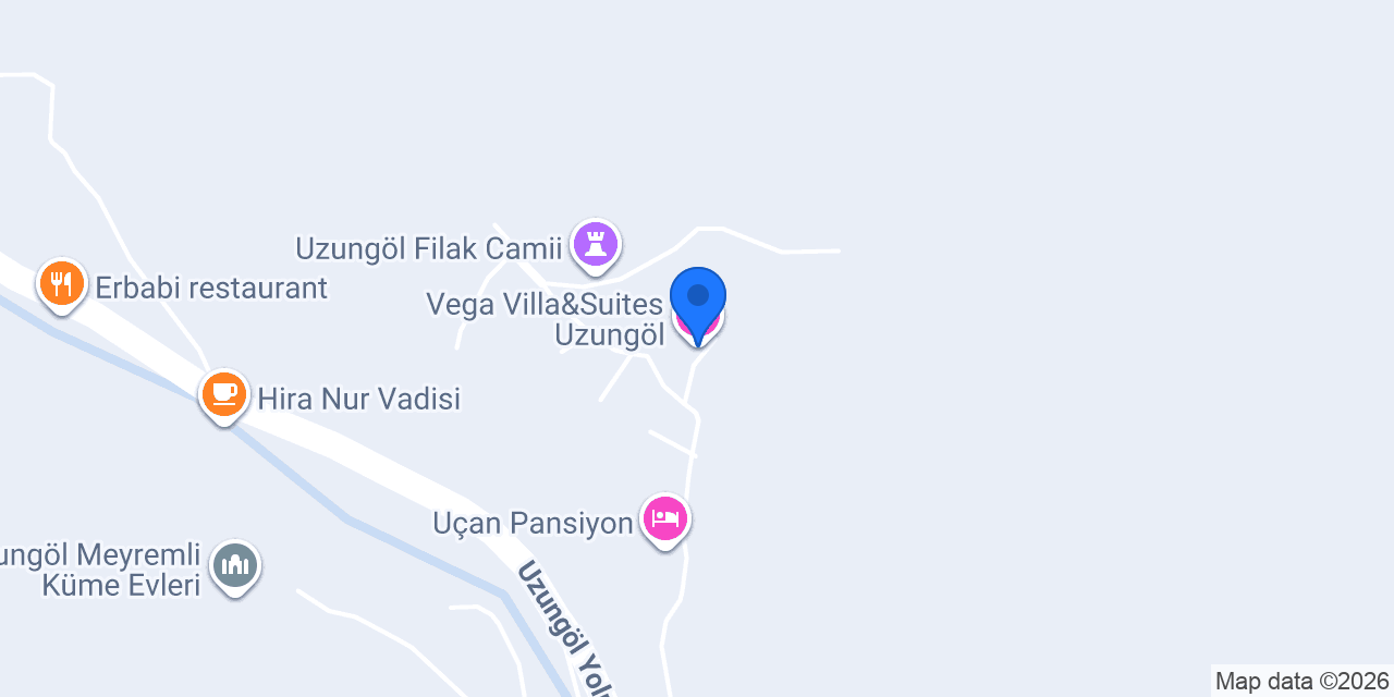 Vega Villa&Suites Uzungöl konumu