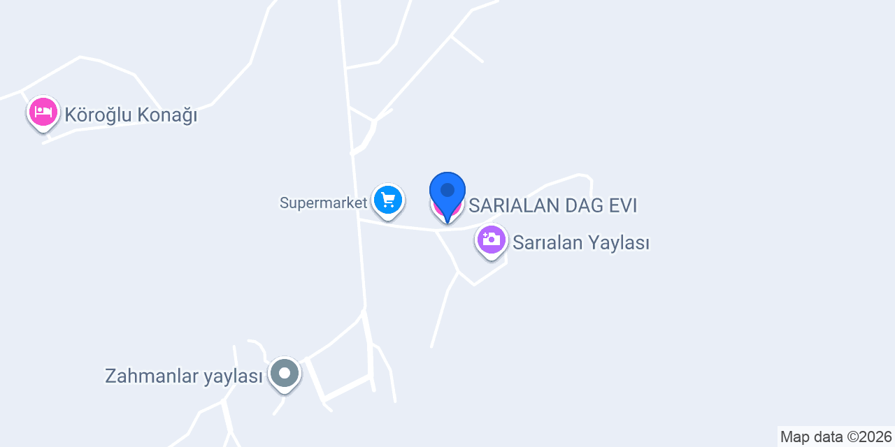 SARIALAN DAG EVI konumu