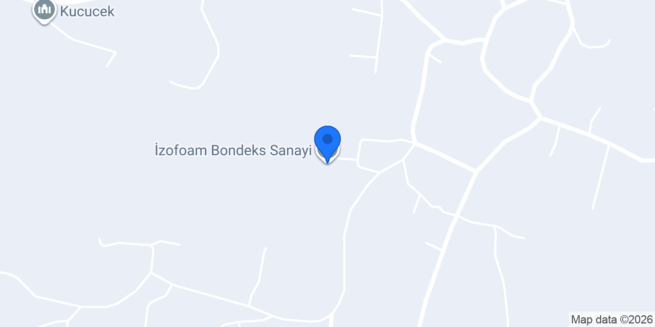 İzofoam Bondeks Sanayi konumu