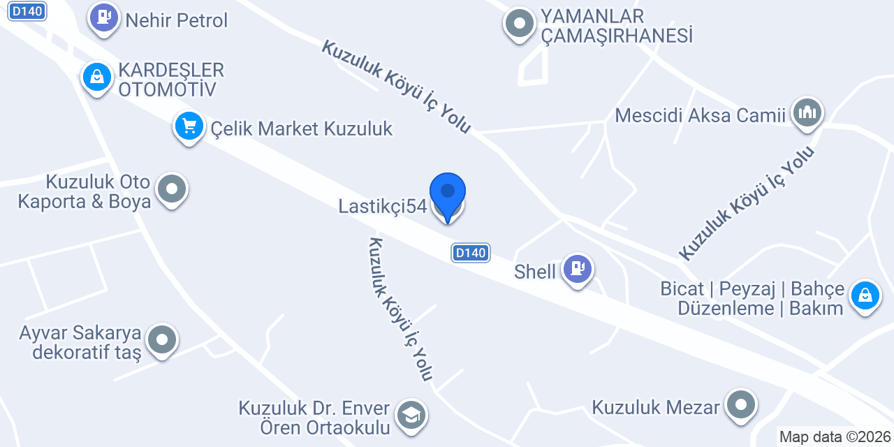 Lastikçi54 konumu