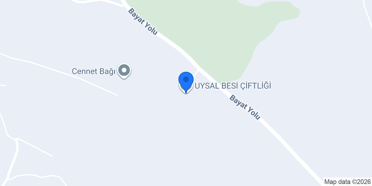 UYSAL BESİ ÇİFTLİĞİ konumu