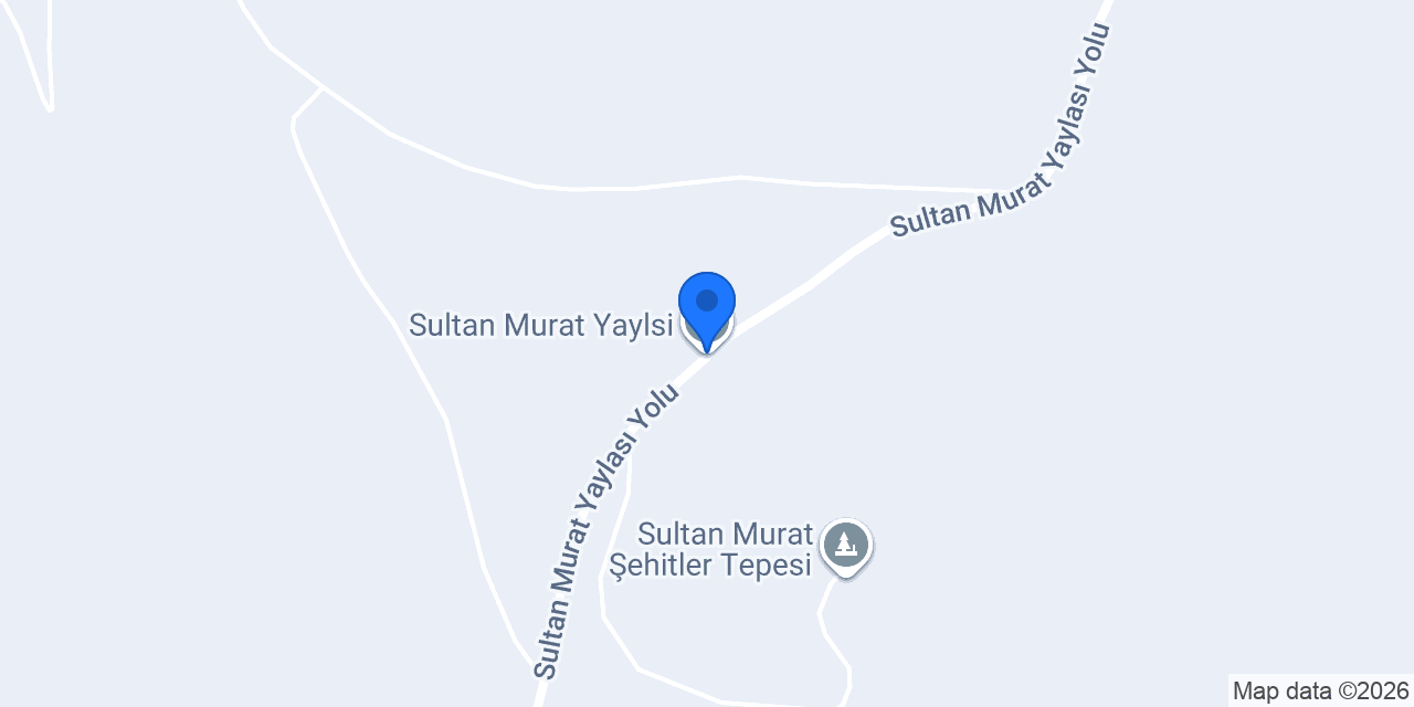 Sultan Murat Yaylsi konumu