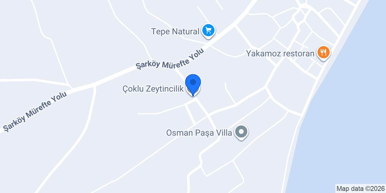 Çoklu Zeytincilik konumu