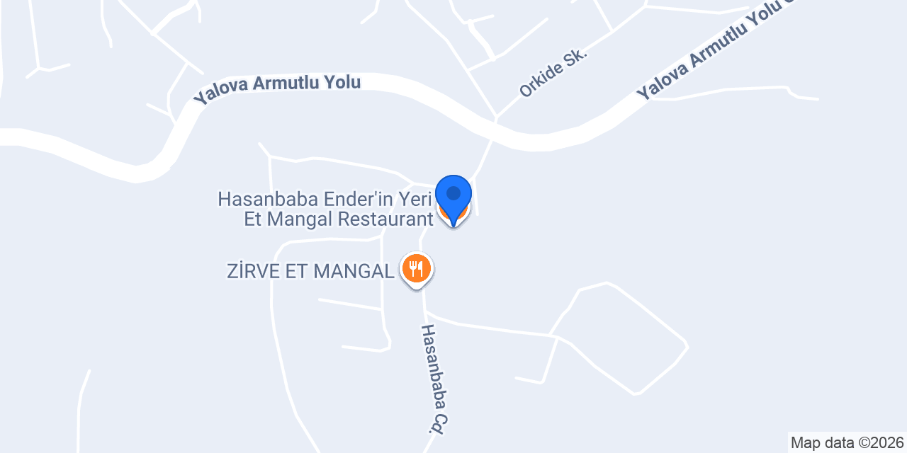 Hasanbaba Ender'in Yeri Et Mangal Restaurant konumu