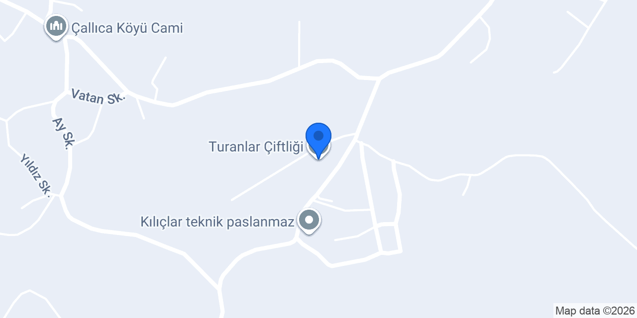 Turanlar Çiftliği konumu