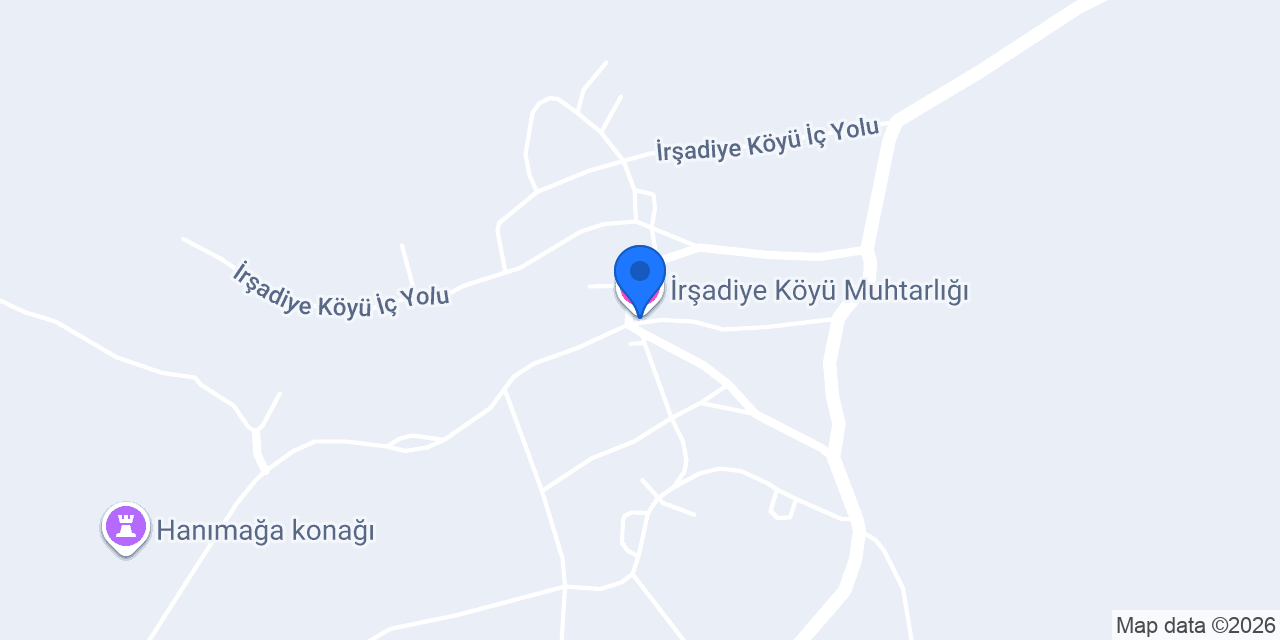 İrşadiye Köyü Muhtarlığı konumu