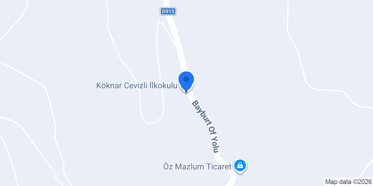Köknar Cevizli İlkokulu konumu