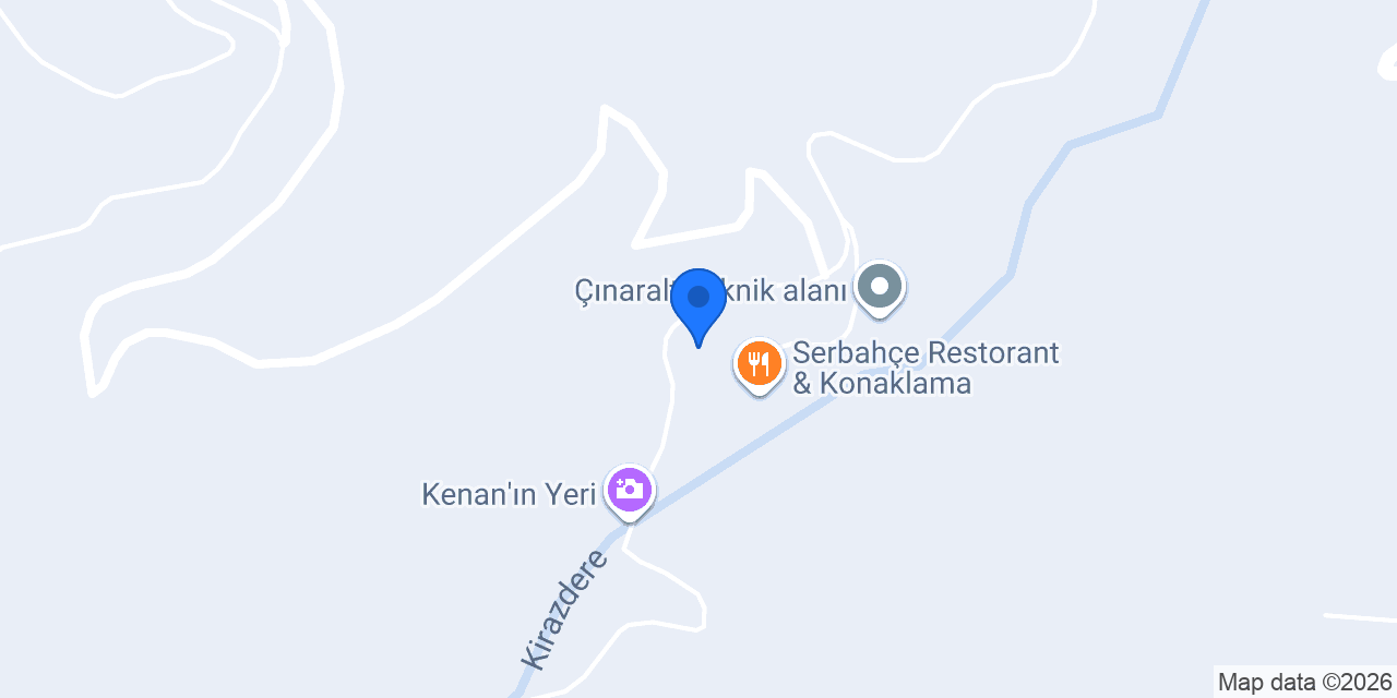 Beşkayalar Camping konumu