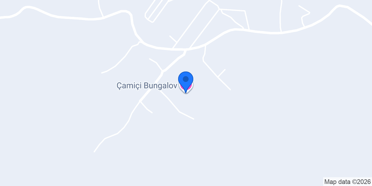 Çamiçi Bungalov konumu