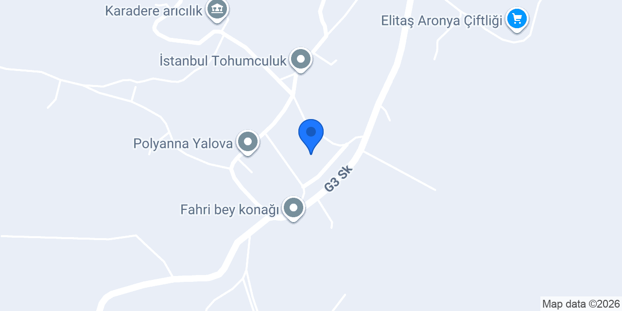 Karadere Köyü Muhtarlığı konumu