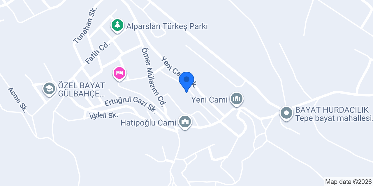 İrfaniye Kız Öğrenci Yurdu konumu