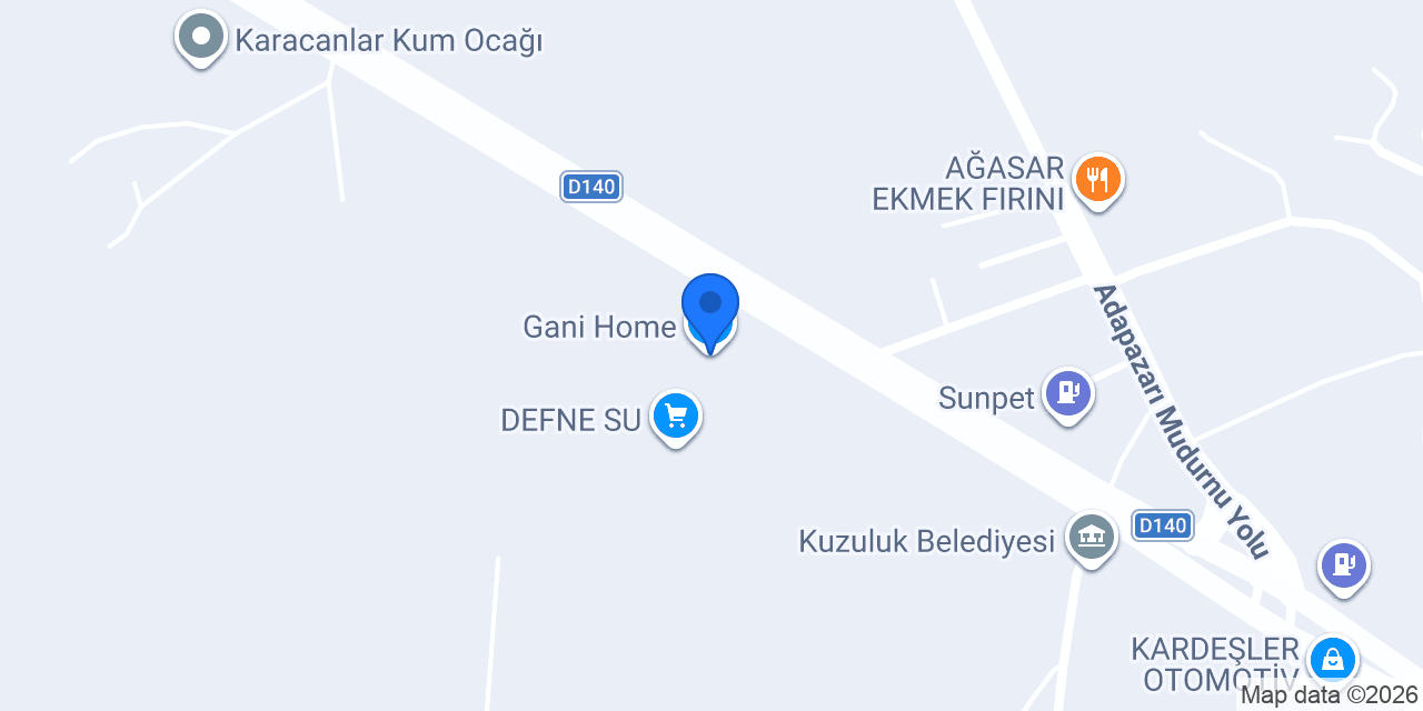 Gani Home konumu