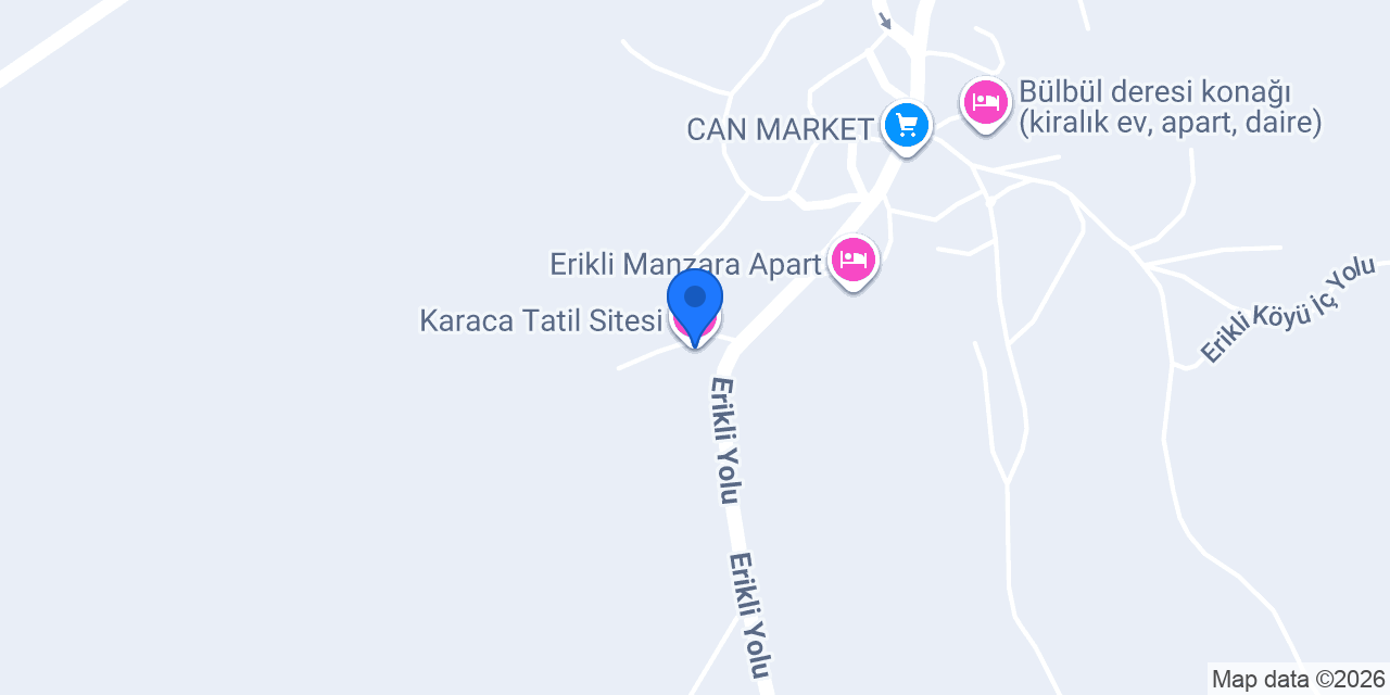 Karaca Tatil Sitesi konumu