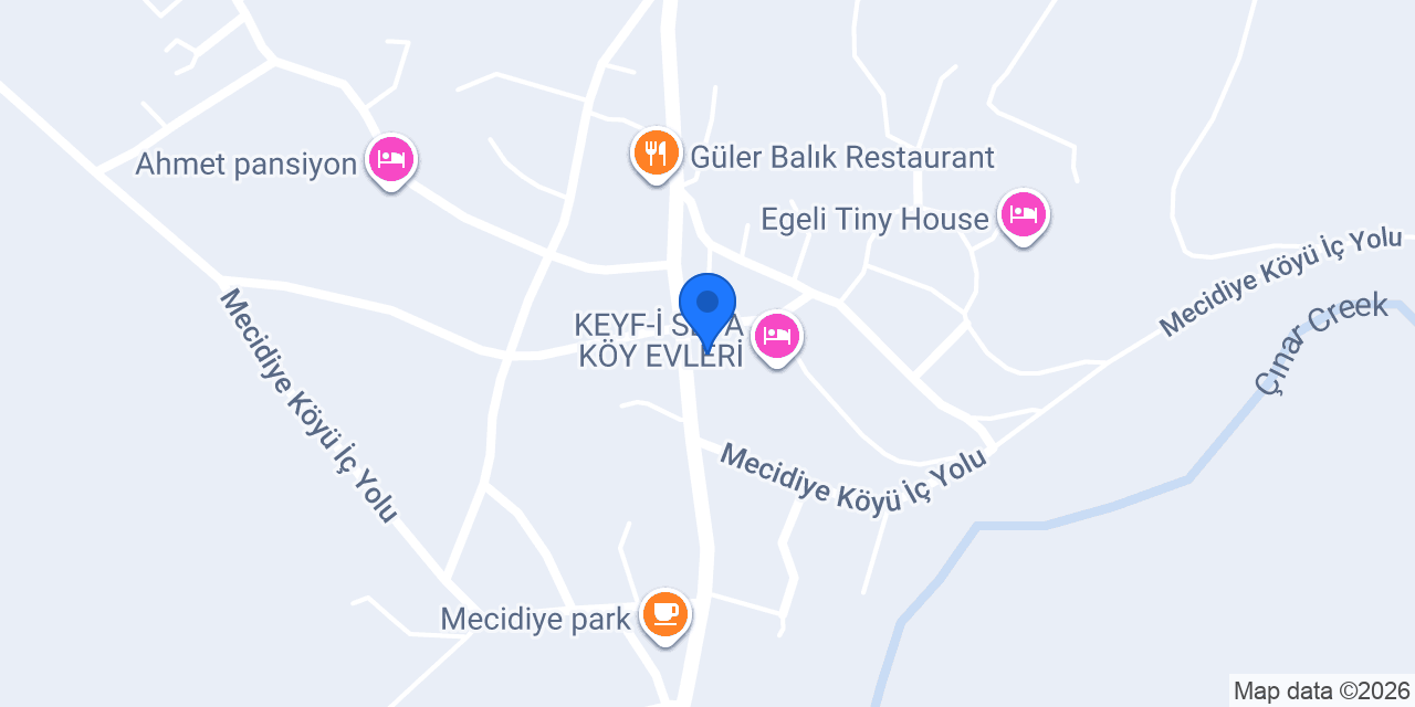 Mavi Ev Pansiyon konumu