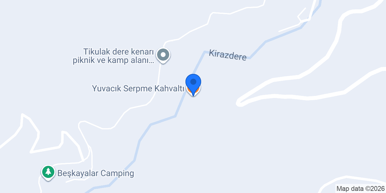 Yuvacık Serpme Kahvaltı konumu
