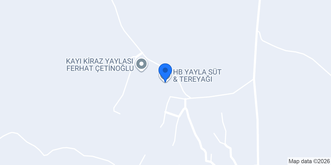 HB YAYLA SÜT & TEREYAĞI konumu
