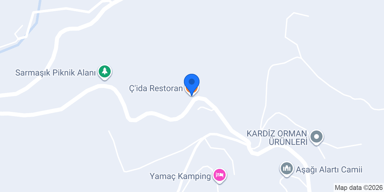 Ç'ida Restoran konumu