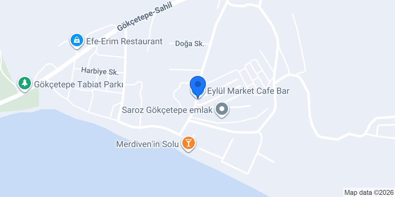 Eylül Market Cafe Bar konumu