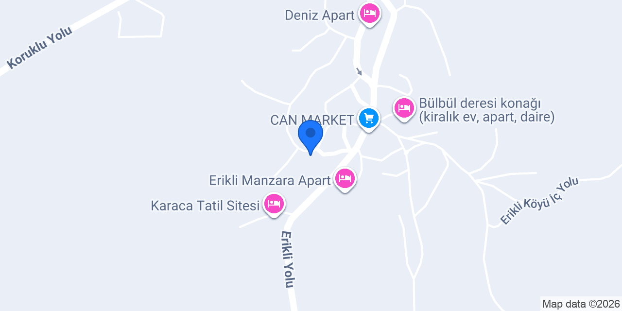 Karaca Apart konumu
