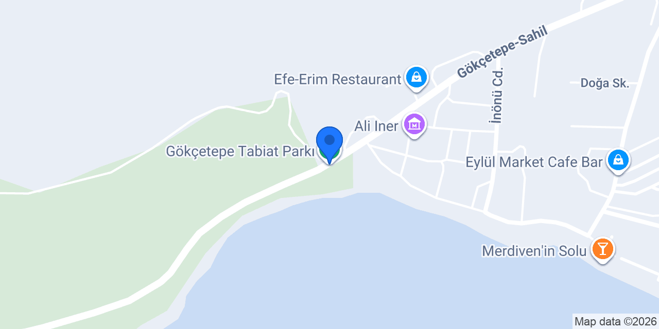 Gökçetepe Tabiat Parkı konumu