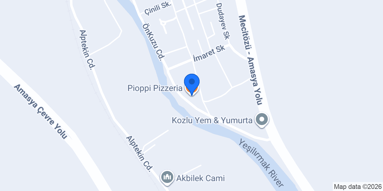 Pioppi Pizzeria konumu