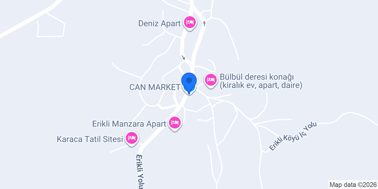 CAN MARKET konumu