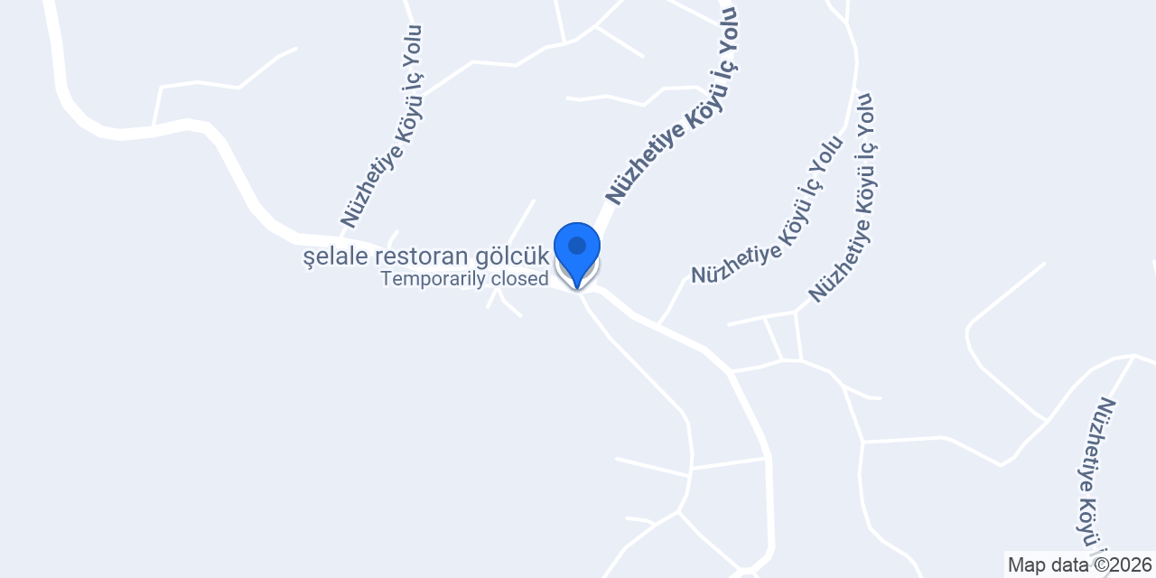 şelale restoran gölcük konumu