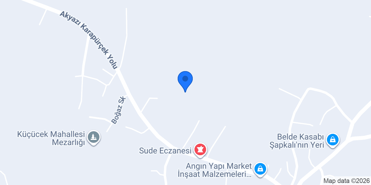 Küçücek Eczanesi konumu