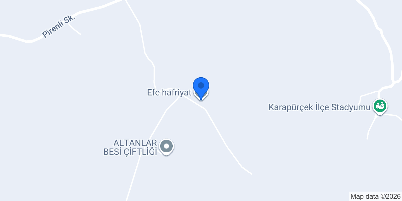 Efe hafriyat konumu