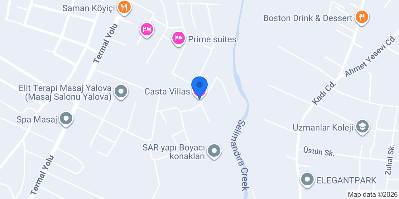 Casta Villas konumu