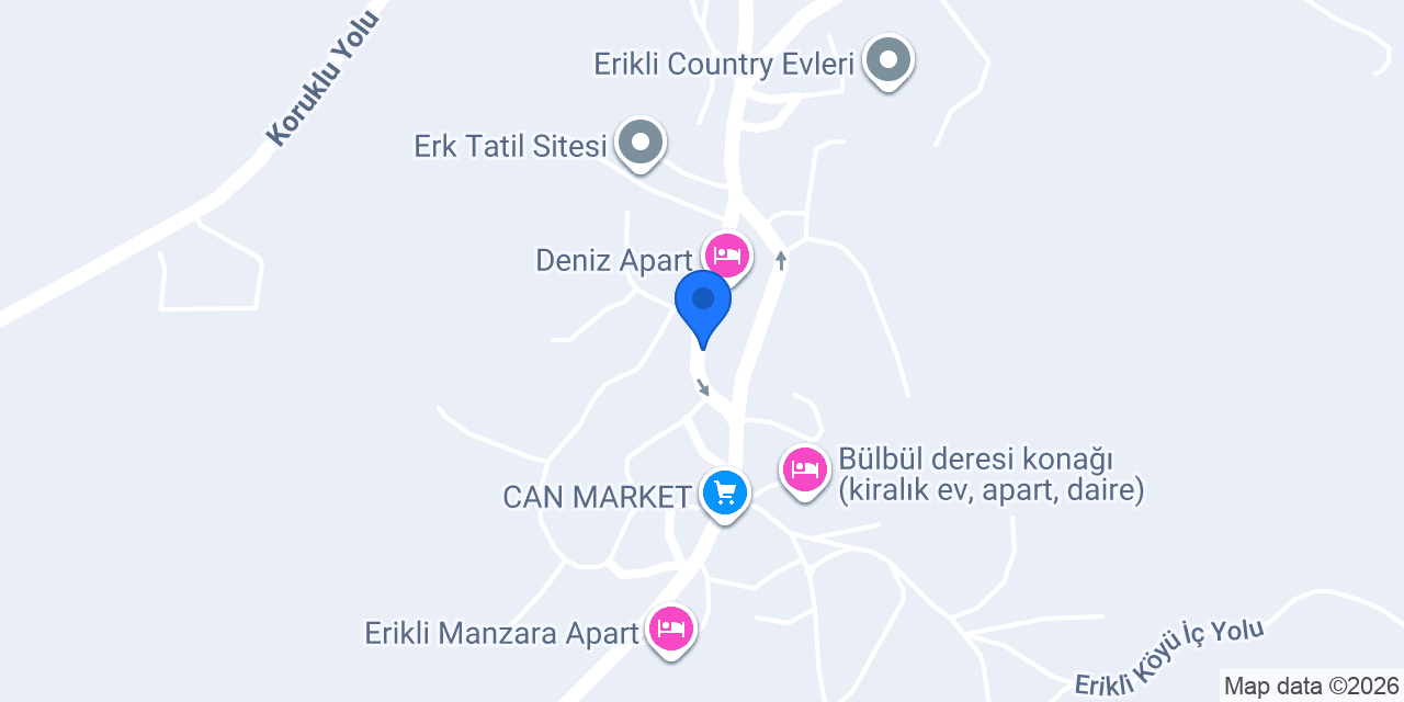 Yakamoz Aparatif konumu