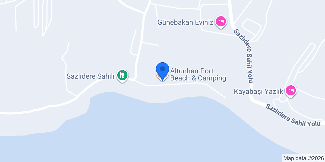 Altunhan Port Beach & Camping konumu