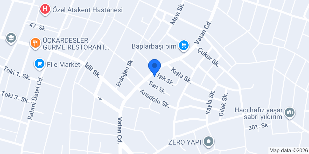 ÖZEL MARMARA AİLE DANIŞMANLIK MERKEZİ konumu