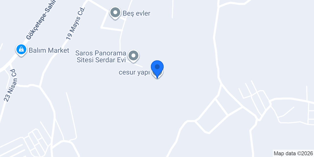 cesur yapı konumu