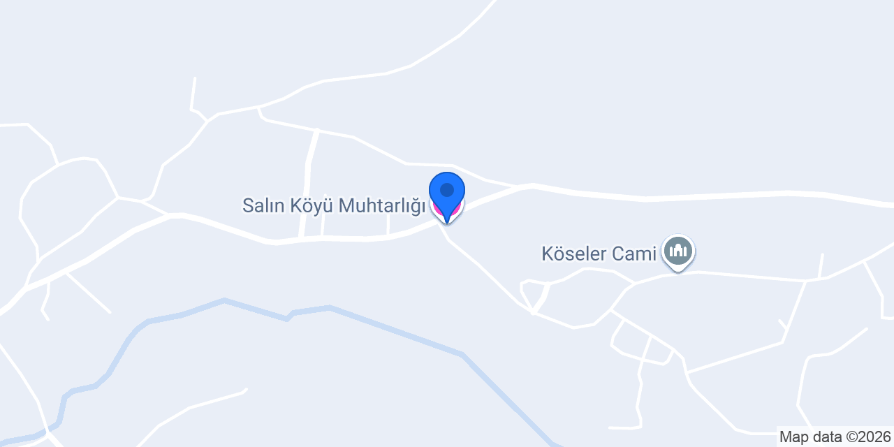 Salın Köyü Muhtarlığı konumu