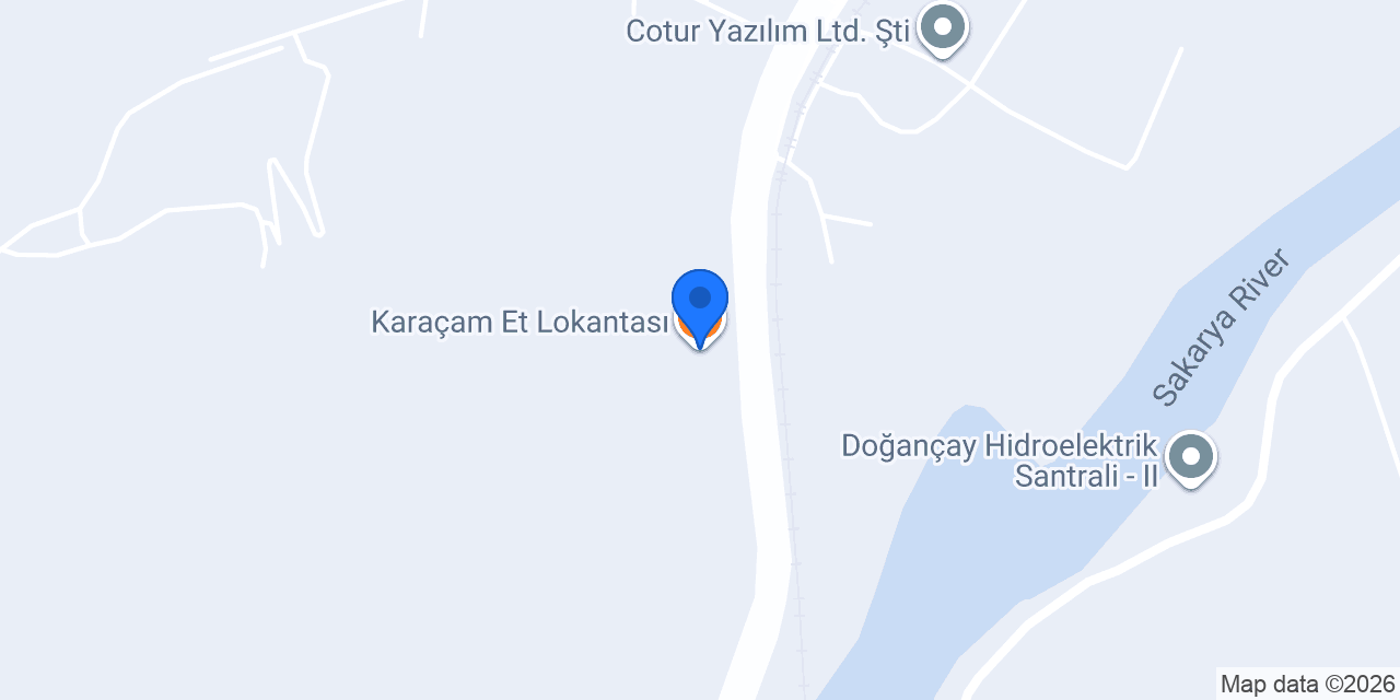 Karaçam Et Lokantası konumu