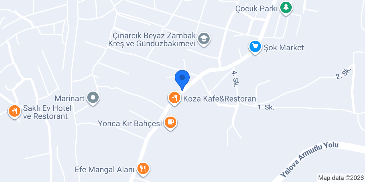 Buse Temizlik Yalova konumu