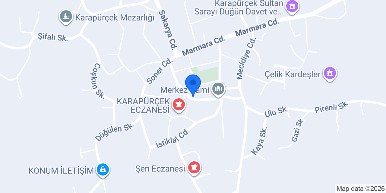 GÜNGÖR TEKNİK konumu