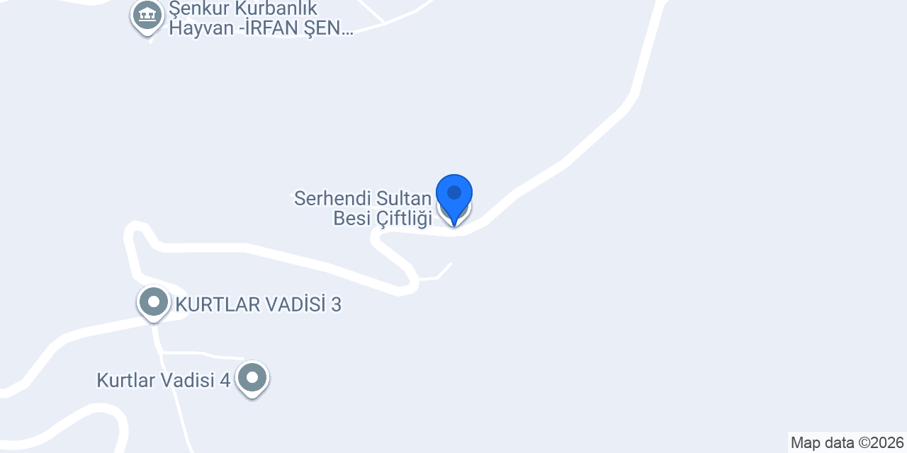 Serhendi Sultan Besi Çiftliği konumu