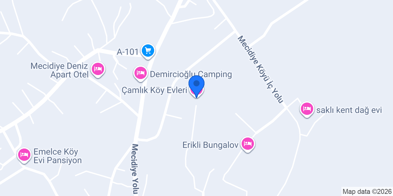 Çamlık Köy Evleri konumu