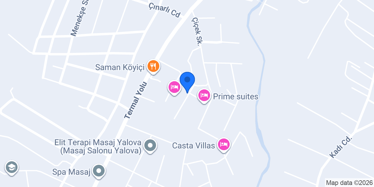 Saman Villas konumu