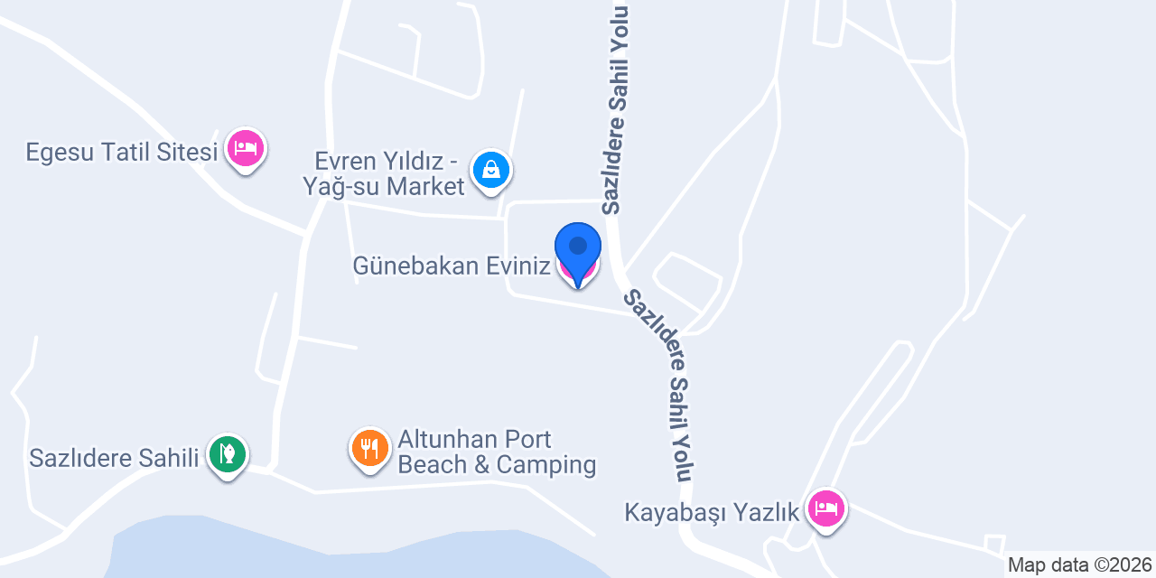 Günebakan Eviniz konumu