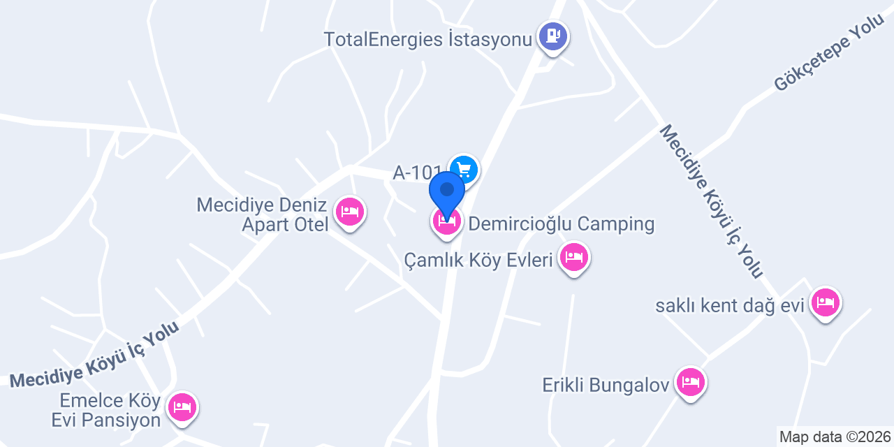 COŞKUN KÖY EVLERİ konumu